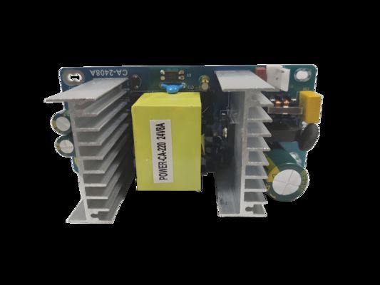 CA-2408A 24V8A 200W แผงแหล่งจ่ายไฟสวิตชิ่งกำลังไฟเต็ม AC220V เป็น DC24V ตัวแปลง