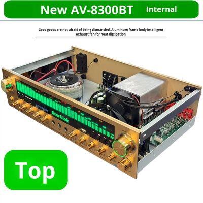 แอมพลิฟายเออร์โฮมเธียเตอร์ 2000W 6 (5.1) ช่อง พร้อมโครงสร้างพลาสติก โลหะ อะลูมิเนียมอัลลอย