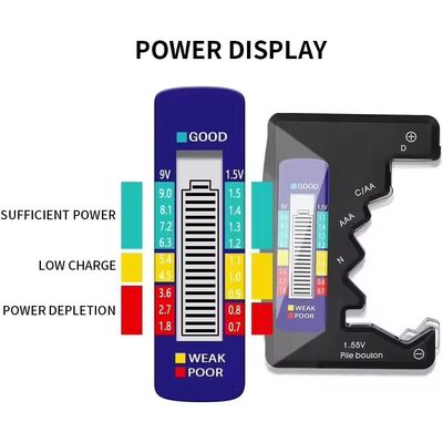 BT-886 Digital LCD Battery Tester Load Tester Quantity Detector Displays Battery Voltage Measure Device Electronic Accessory