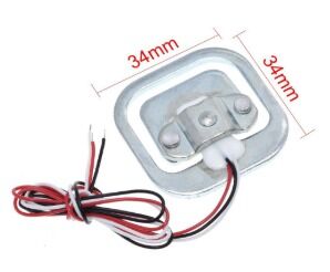 50kg Half Bridge Strain Gauge Weighing Sensor Force Sensor Micro Load Cell for Scale Resistance Load Cell