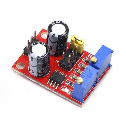 Dual-Channel 2-Way Microcontroller Module Forward/Reverse PWM Speed Control Adjustable Pulse Frequency Duty Cycle