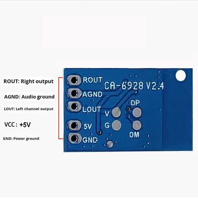 CA-6928 V2.4 5V Stereo for Audio Receiver Module Mono