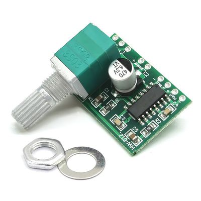 CA-8403S บอร์ดเครื่องเสริมเสียงดิจิตอลขนาดเล็ก DC 5V 2 ช่อง 2*3W PAM8403