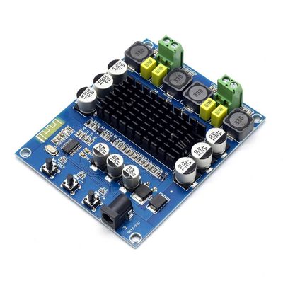 TPA3116D2 แบอร์ดเครื่องขยายเสียงดิจิตอลไร้สายที่มีพลังงานออก 2 * 50W DC12-24V Bluetooth 5.0 DIY Speaker Amplifier