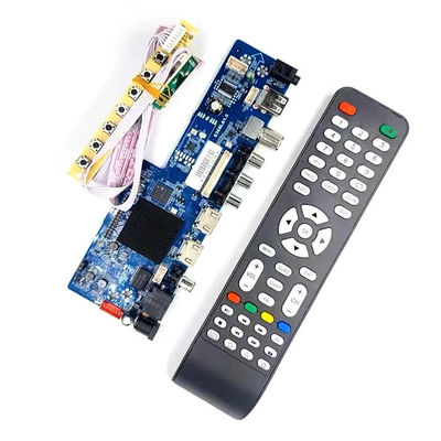 บอร์ดวงจรสมาธิ 32 นิ้ว 1+8G Smart LED TV PCB-Based Motherboard With 12V Voltage