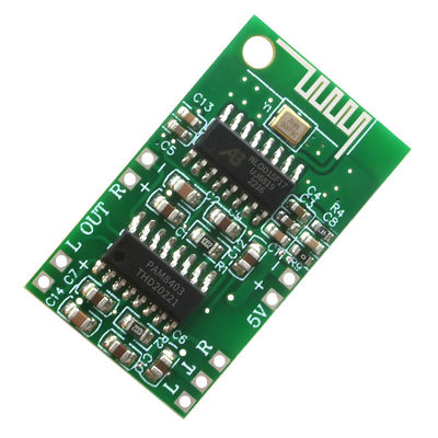 คอมแพคต์ 35mmx20mm 5V Bluetooth 5.0 PAM8403 บอร์ดเครื่องขยายพลังงานเสียงดิจิตอล