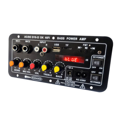 บอร์ดเครื่องขยายเสียง D10-II สําหรับเครื่องเสียง 4 โอม 40W 110V 220V 12V 24V โมดูลเสียง subwoofer
