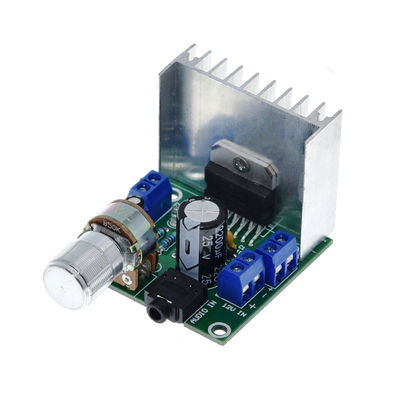 TDA7297 12V บอร์ดกระตุ้นพลังงานช่องสองที่มีผลิต 15W + 15W และการออกแบบไร้เสียง