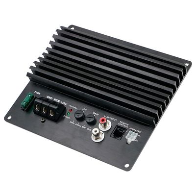 โรงงานขายยอดขาย 120W มินิคาร์ออดิโอแอมพลิเฟอร แพเนล Hi-Fi Power โมโนช่อง DIY Car Player BT USB การสื่อสาร พลาสติก
