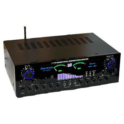 AV-888BT 2800W โฮม คาราโอเกะ เครื่องกระตุ้นพลังงานสองแหวน รุ่นใหม่ 7.1 ช่องโซน Tuning สถาปัตยกรรมโลหะพลังงานสูง