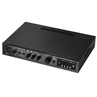 5.1CH 120W*2+25W*3 เครื่องขยายพลังงาน HIFI พร้อมไฟเข้าแบบ Optical Coaxial, BT 5.0ซุปเปอร์บาส สําหรับงานคาราโอเกะ