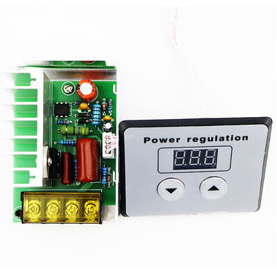 4000W SCR ตัวควบคุมแรงดันไฟฟ้า AC 220V บอร์ดควบคุมความเร็วรอบมอเตอร์ไฟฟ้า ตัวแปลง DC DC โมดูลแหล่งจ่ายไฟ